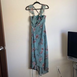 Tie up maxi dress